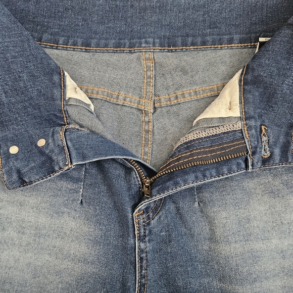 Stylewe Dime Classic Relaxed Denim Barrel Leg High Waist Jeans Medium NWT Skater - Picture 5 of 11